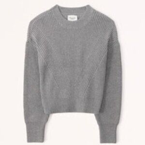 Abercrombie Ribbed Classic Crew Sweater